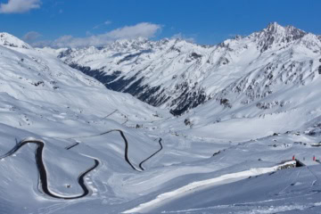 Serpentinen im Kaunertal