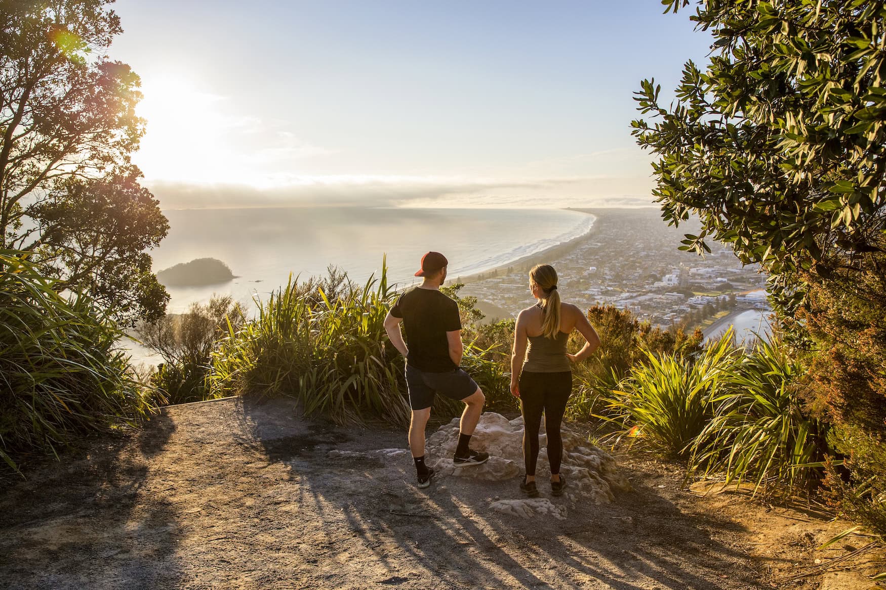 Mount Maunganui an der Bay of Plenty