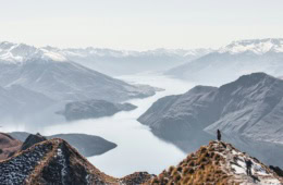 Roy's Peak in Neuseeland