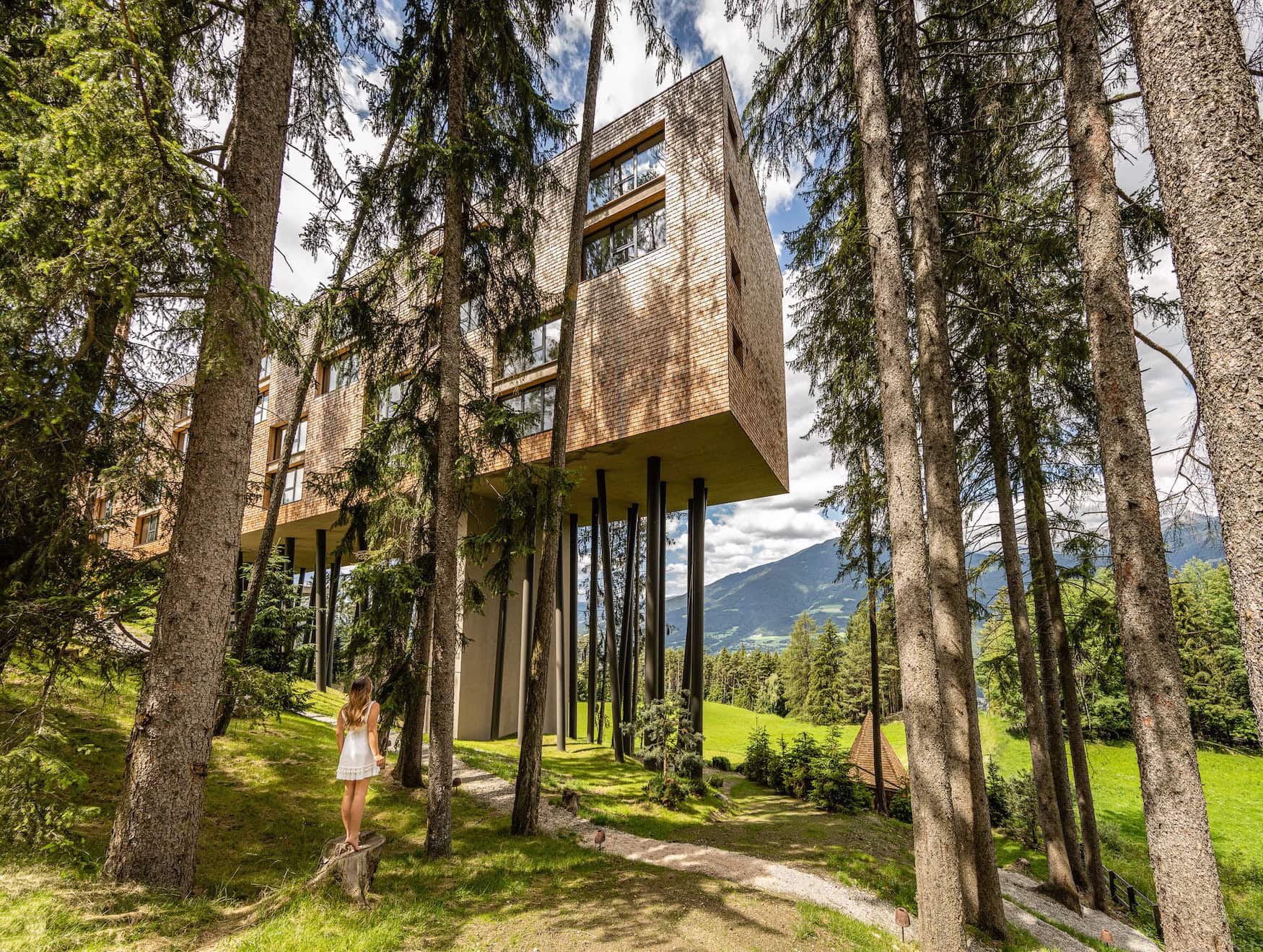 Baumhaus Deluxe im Wellnesshotel My Abor bei Brixen