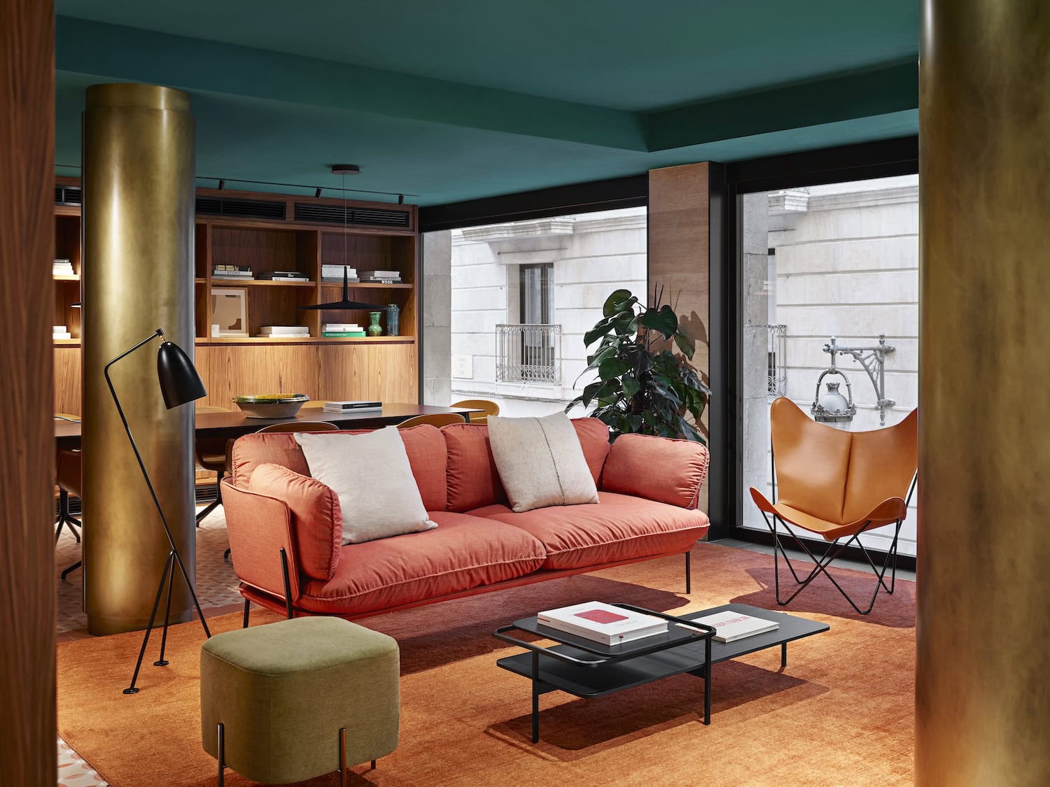 Bibliothek im Kimpton Vividora Barcelona