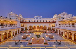 Innenhof Hotel Sarar Manzil Bhopal