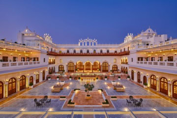 Innenhof Hotel Sarar Manzil Bhopal