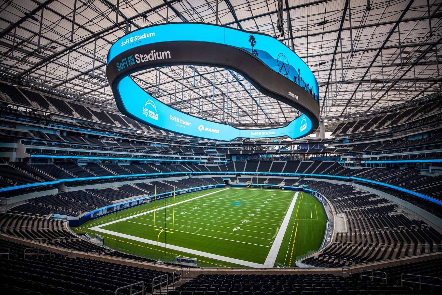 Das SoFi Stadium in Los Angeles