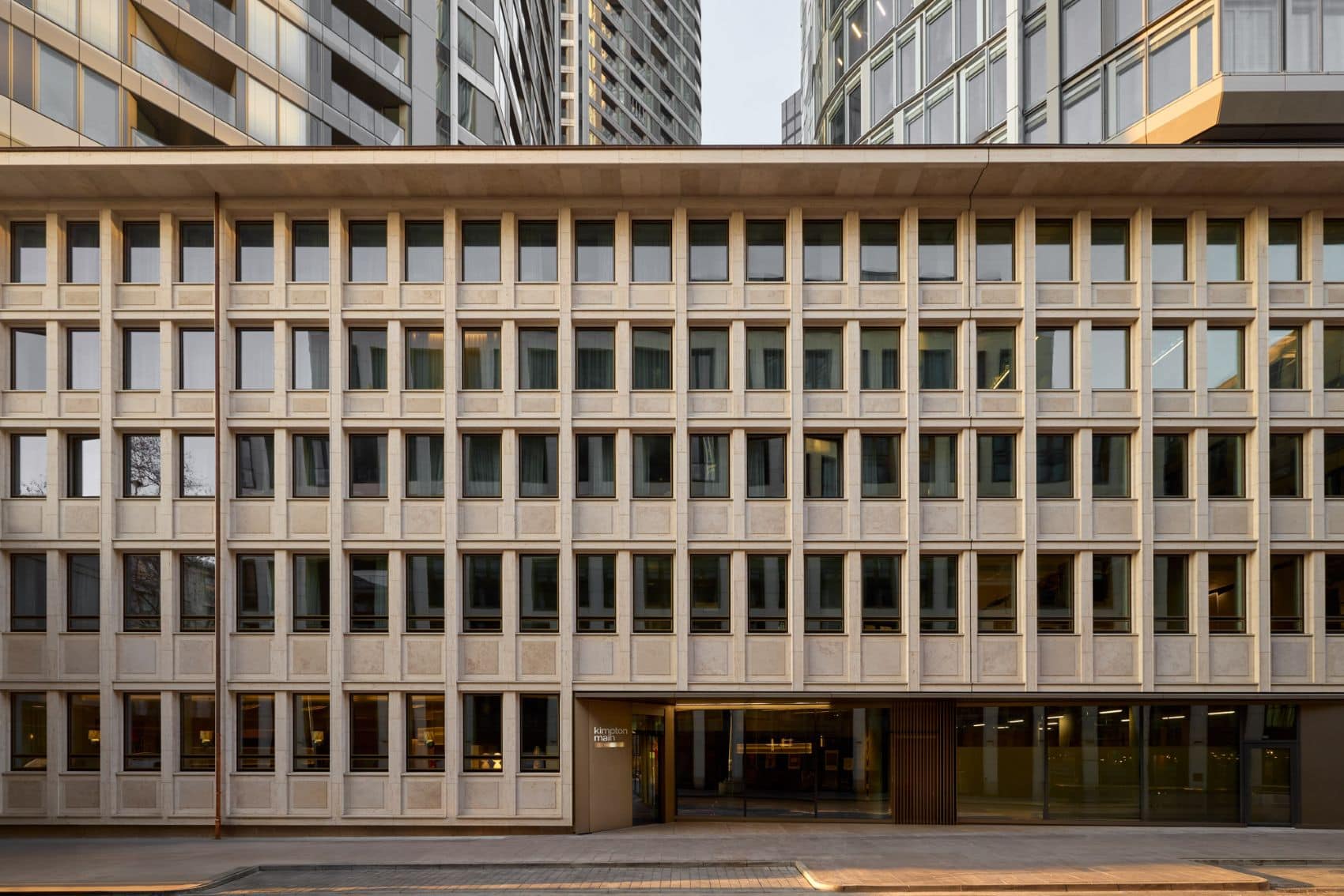 Außenansicht des Von außen ansehenKimpton Main Frankfurt by IHG