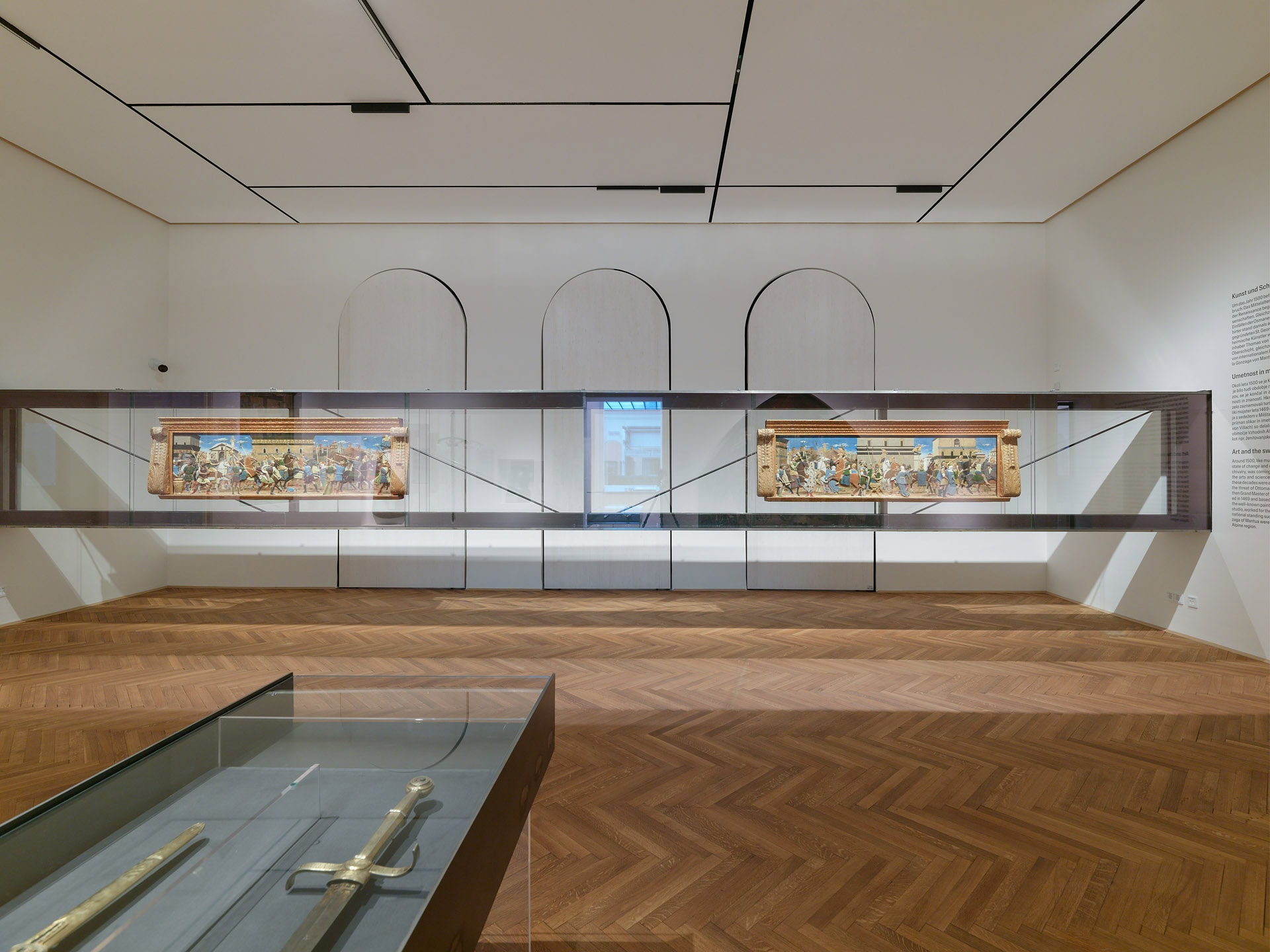Innenraum im Kärnten.Museum Klagenfurt 