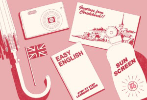 Reise-Fails: Illustration von Gemma Portella zu Sommerzeit in England.