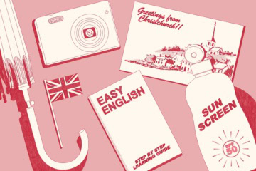 Reise-Fails: Illustration von Gemma Portella zu Sommerzeit in England.