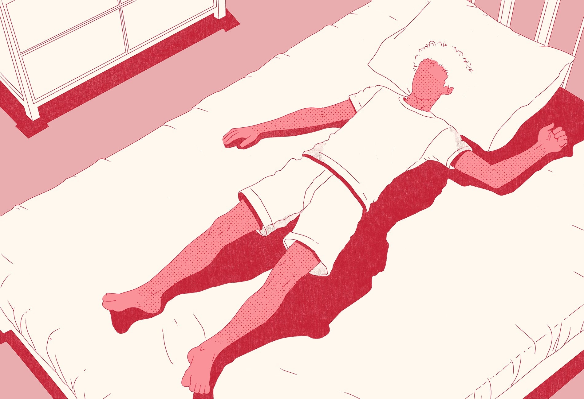Illustration von Gemma Portella für reisen EXCLUSIV – Reisefail Sonnenbrand.
