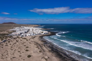 La Caleta de Famara auf Lanzarote