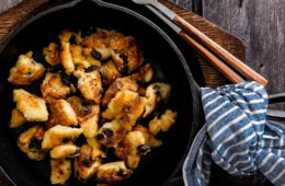 Kaiserschmarrn in der Pfanne