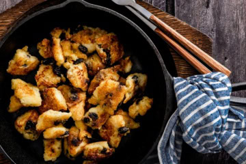Kaiserschmarrn in der Pfanne