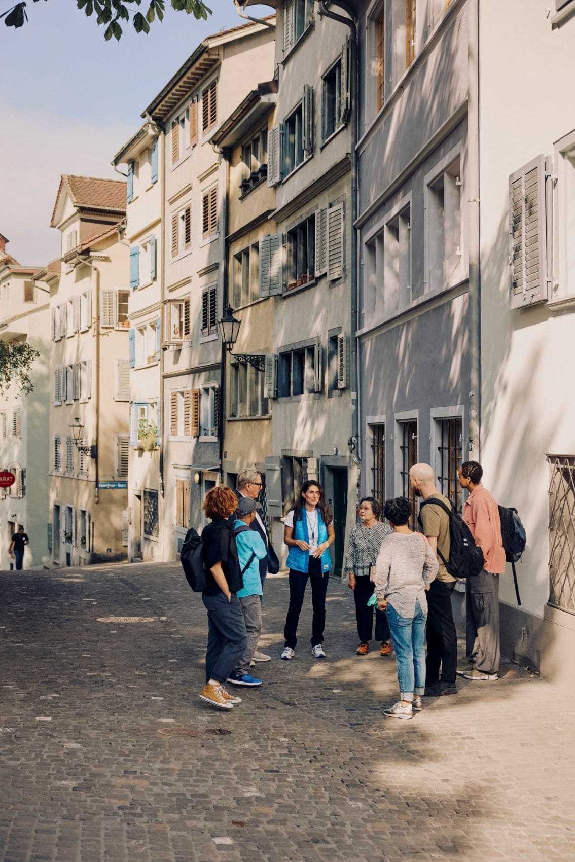 Touristenführung durch die Altstadt in Zürich 