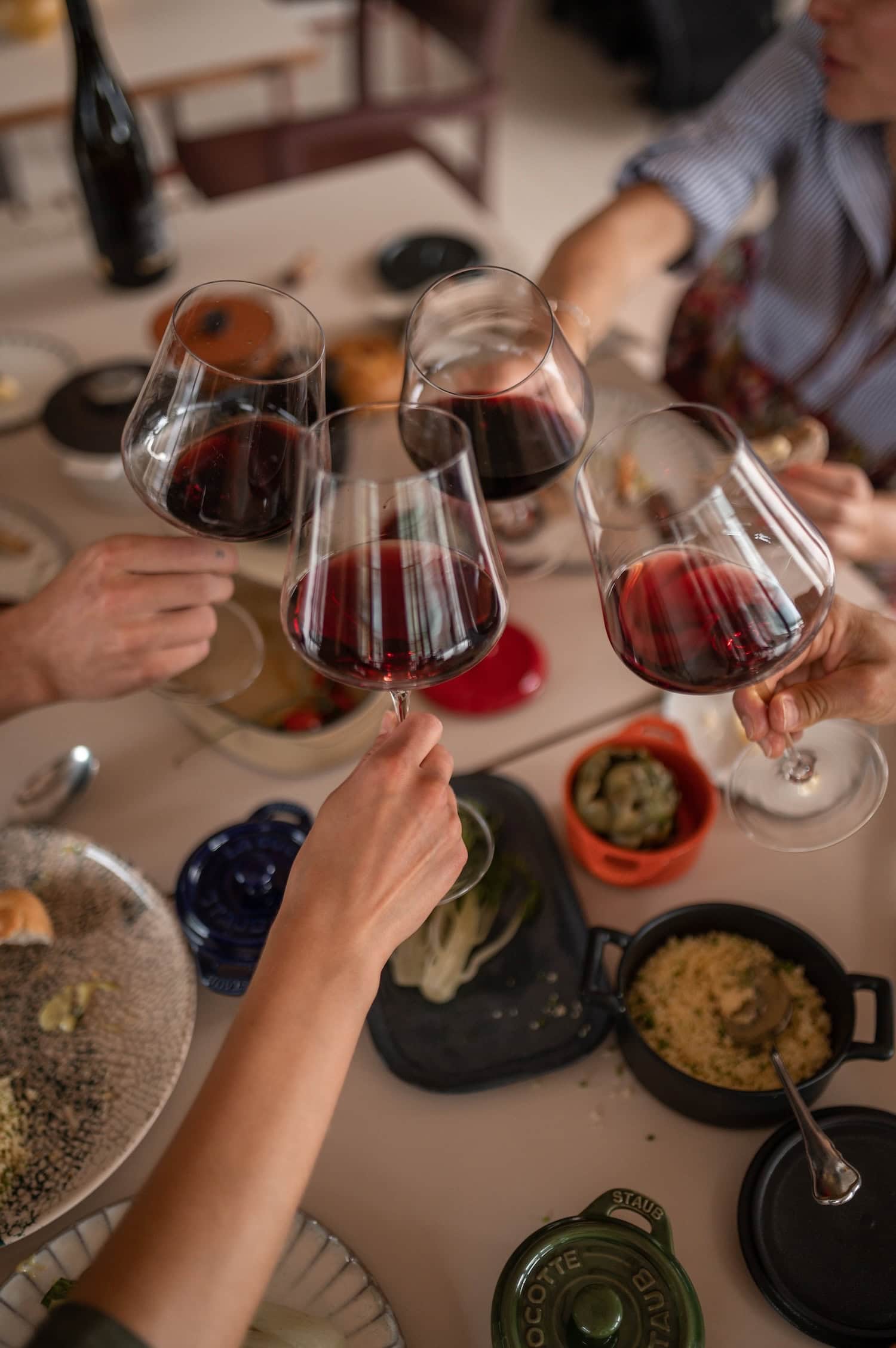 Weintasting in der Pension Leuchtenburg