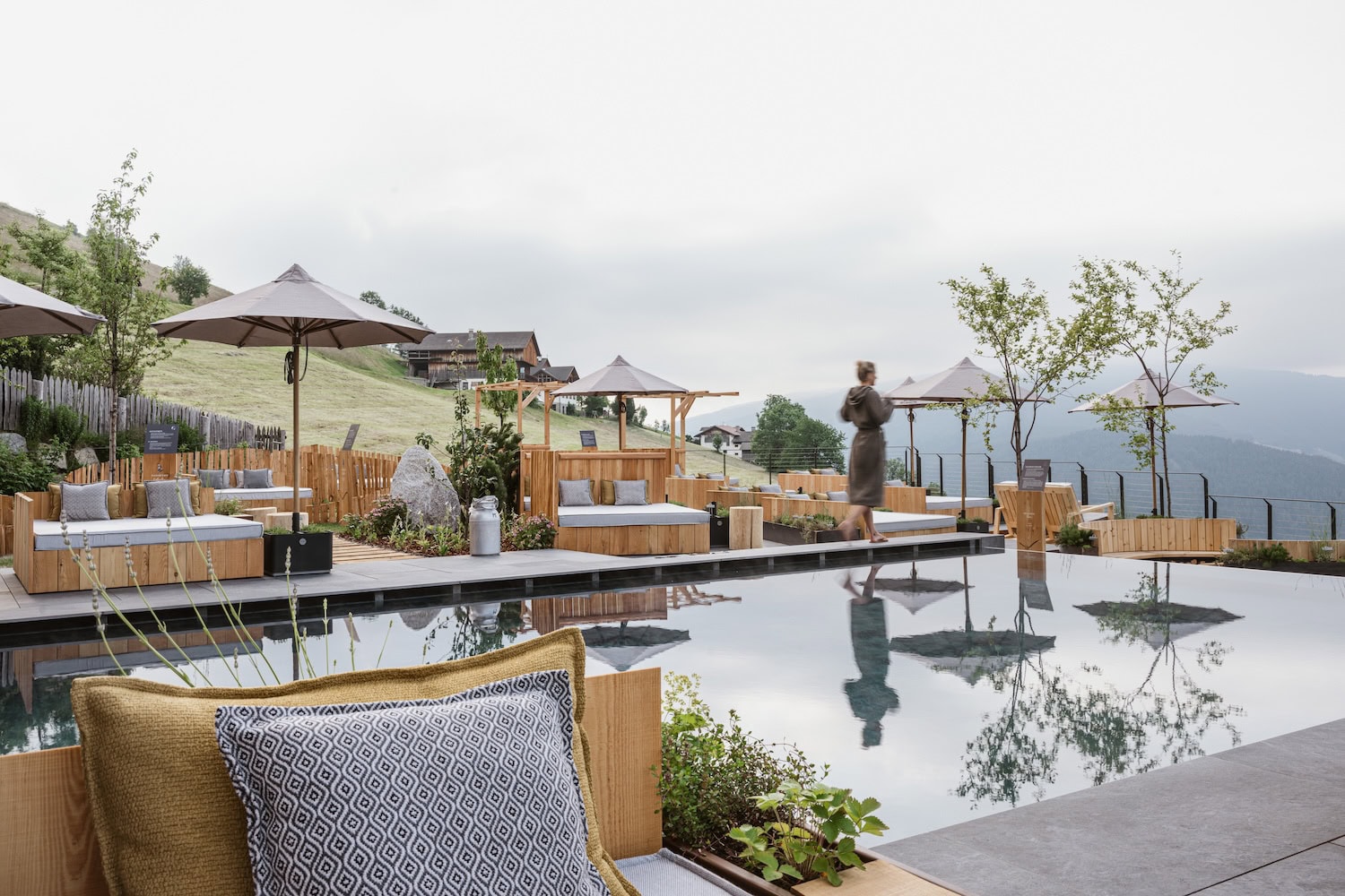 Pool im Boutique Biohotel Gitschberg