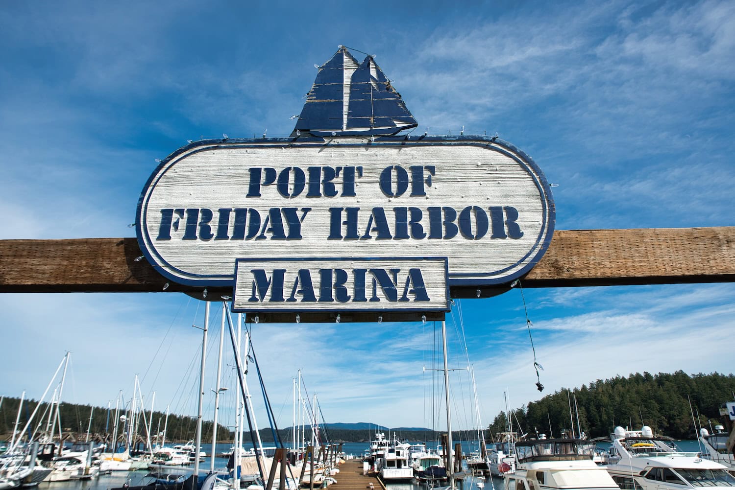 Port of Friday Harbour in Westcott Bay