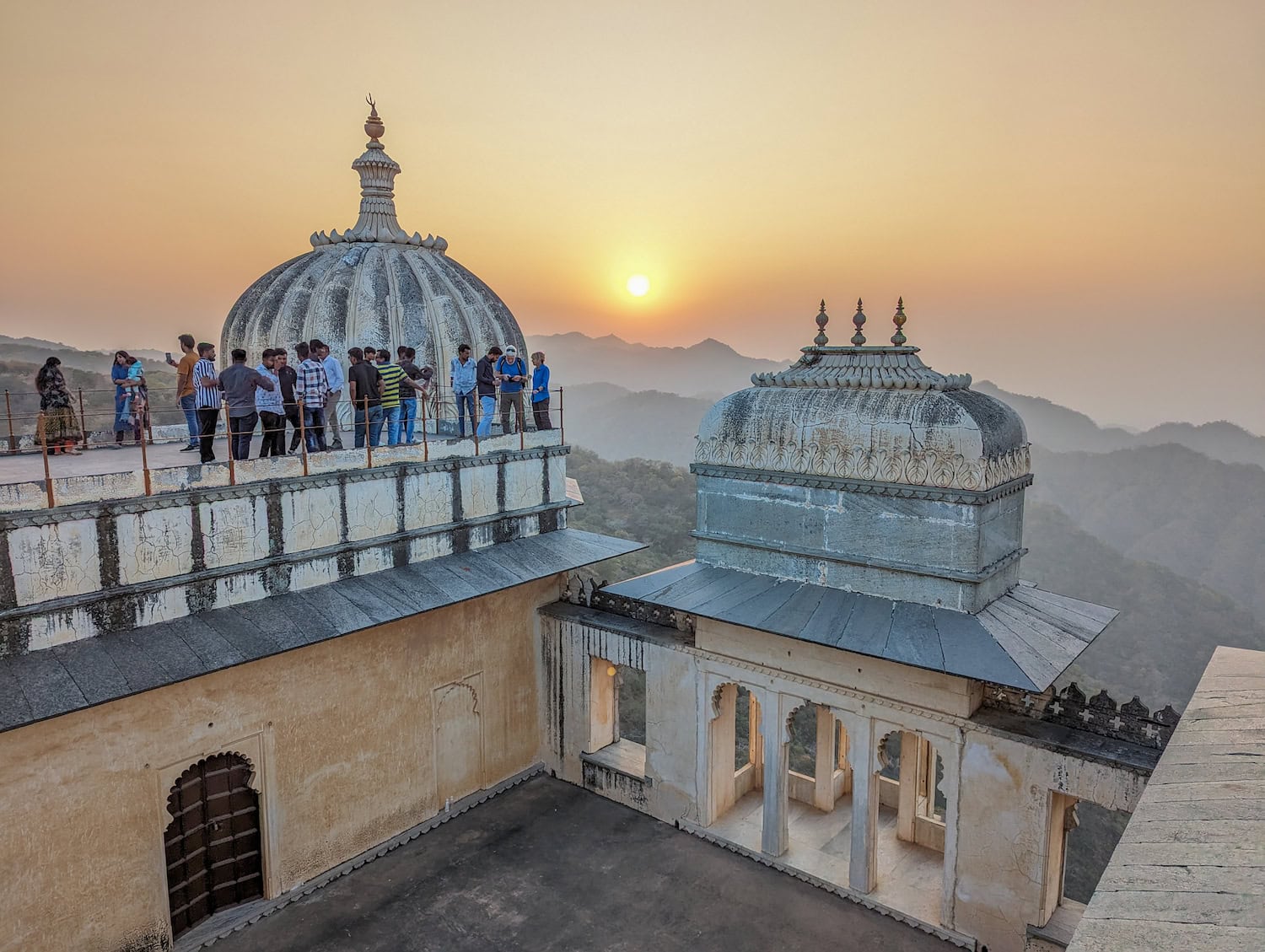 Die Festung Kumbhalgarh in Rajasthan