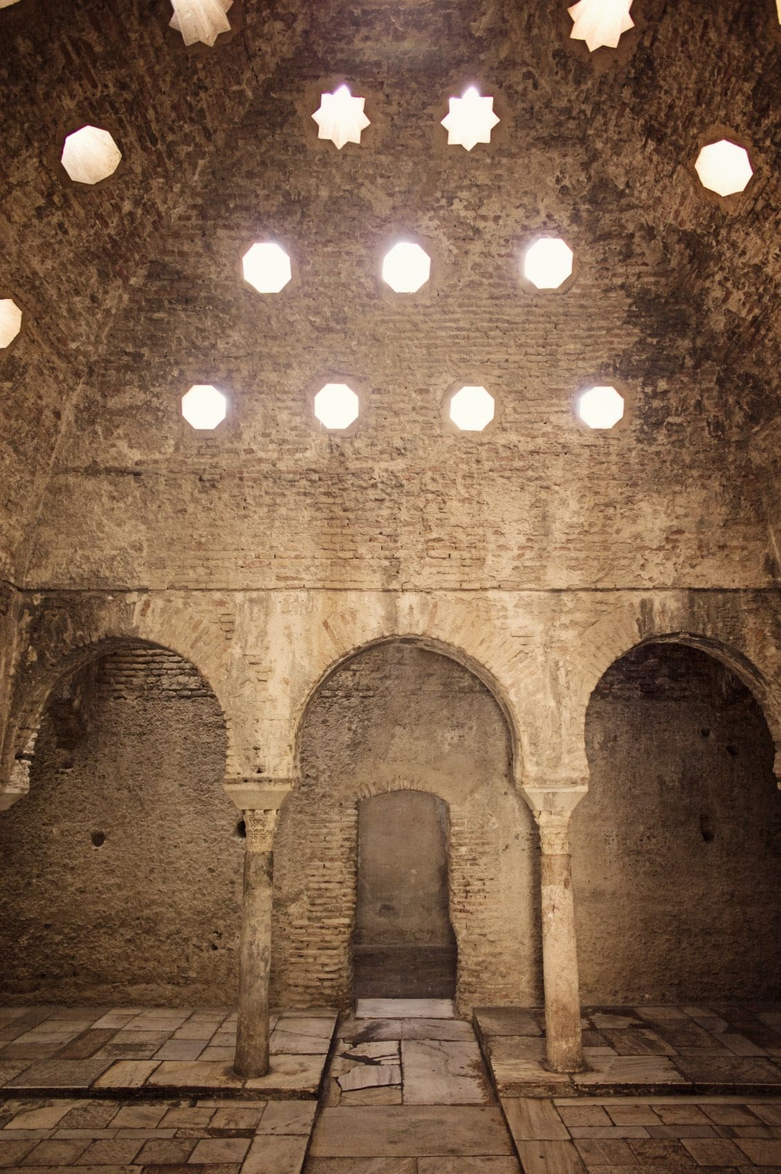 Innenraum Hammam Al Andalus in Granada