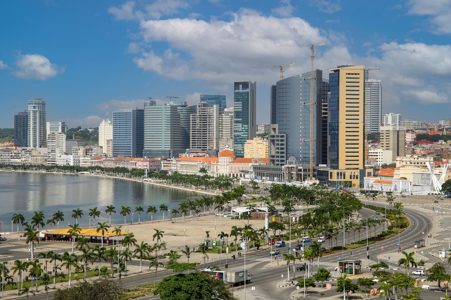 Skyline von Luanda in Angola
