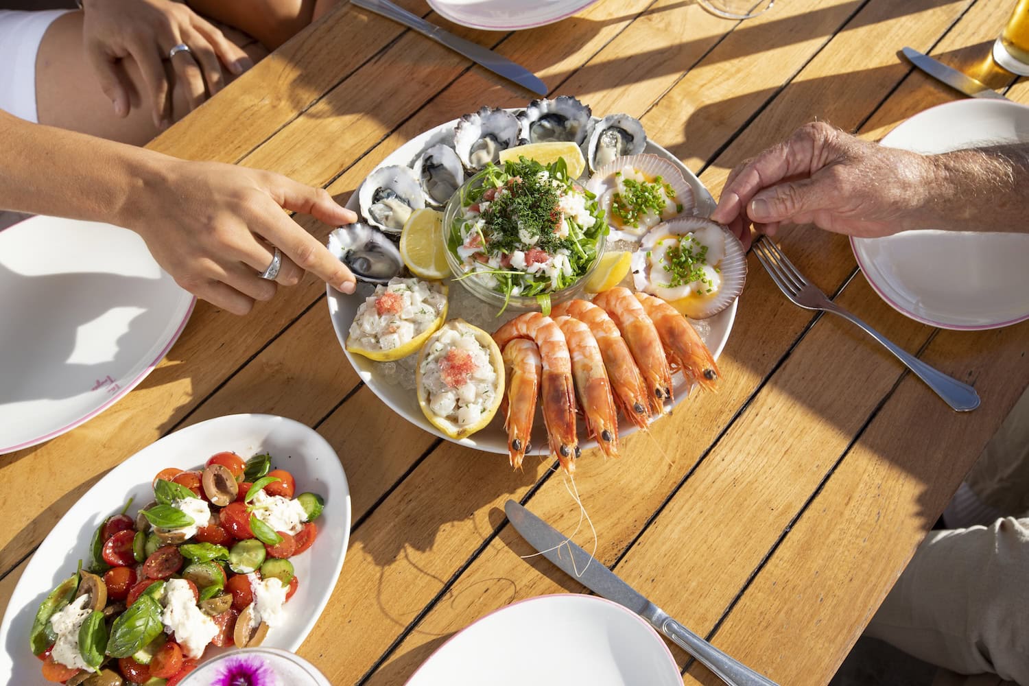 Essen im Restaurant TheTropics 