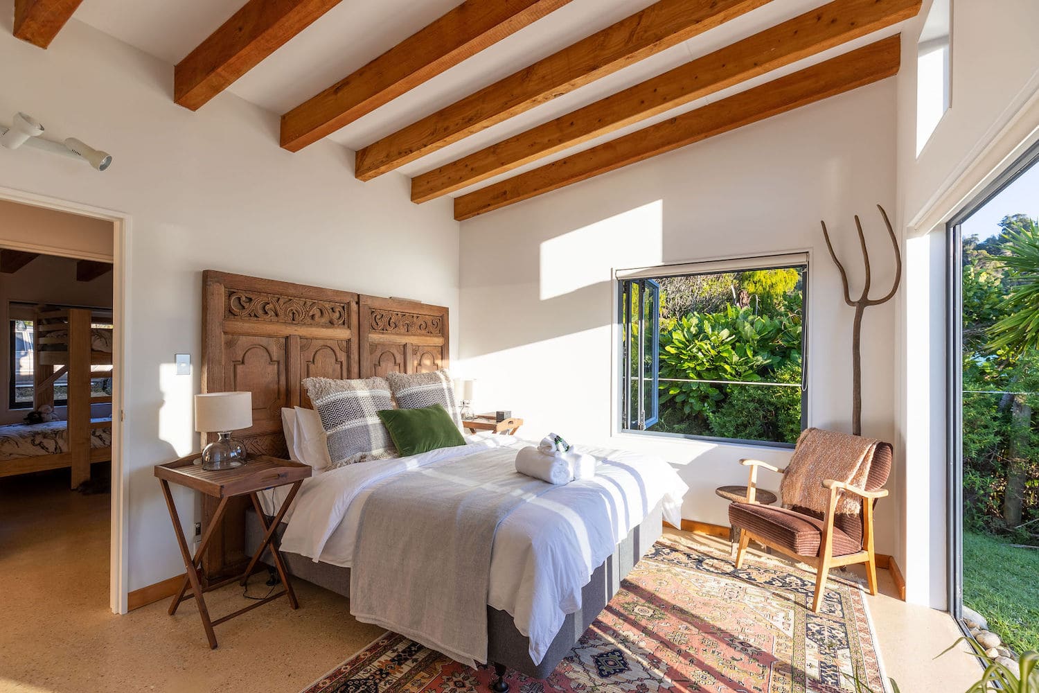 Zimmer in der Ferienwohnung Karu o te Kiwi in Neuseeland