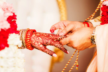 Hochzeit in Indien