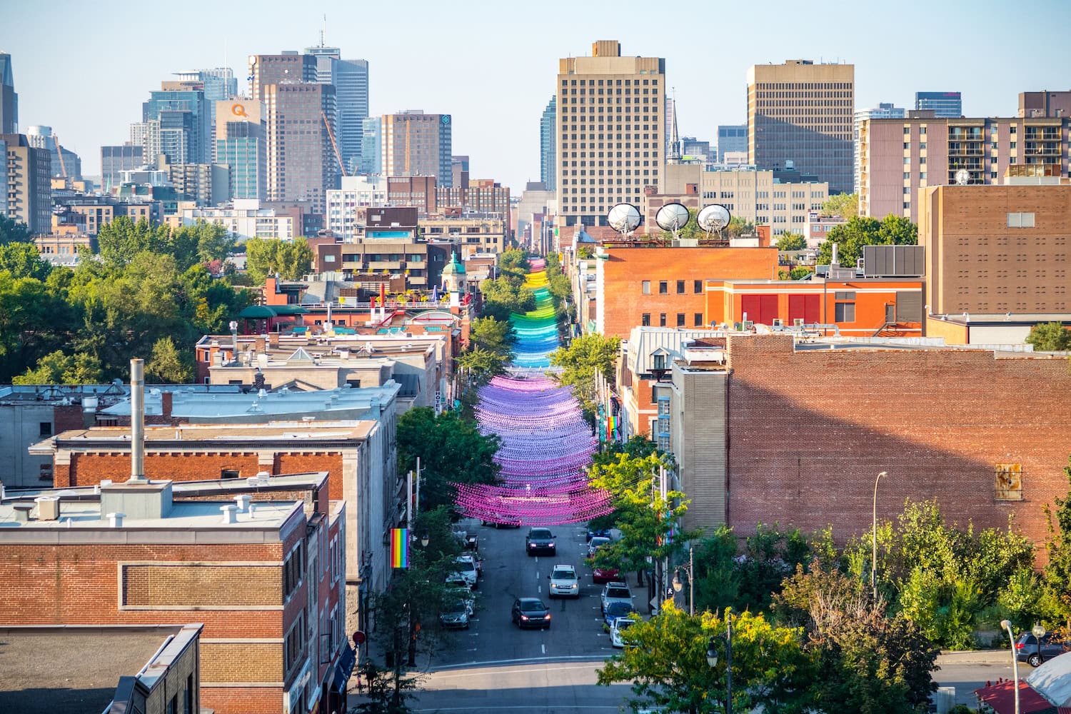 Das Gay Village in Montréal
