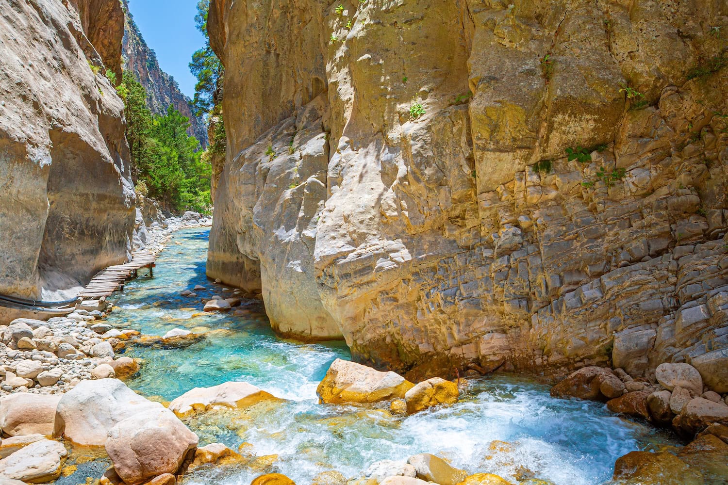 Samariá-Schlucht auf Kreta