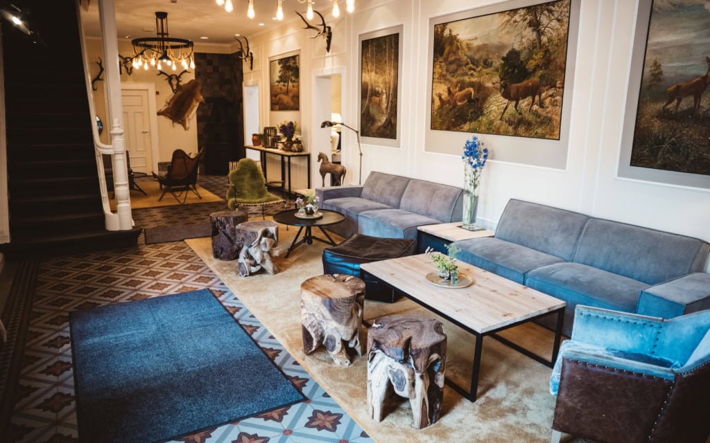 Lobby im Landhaus Averbeck.