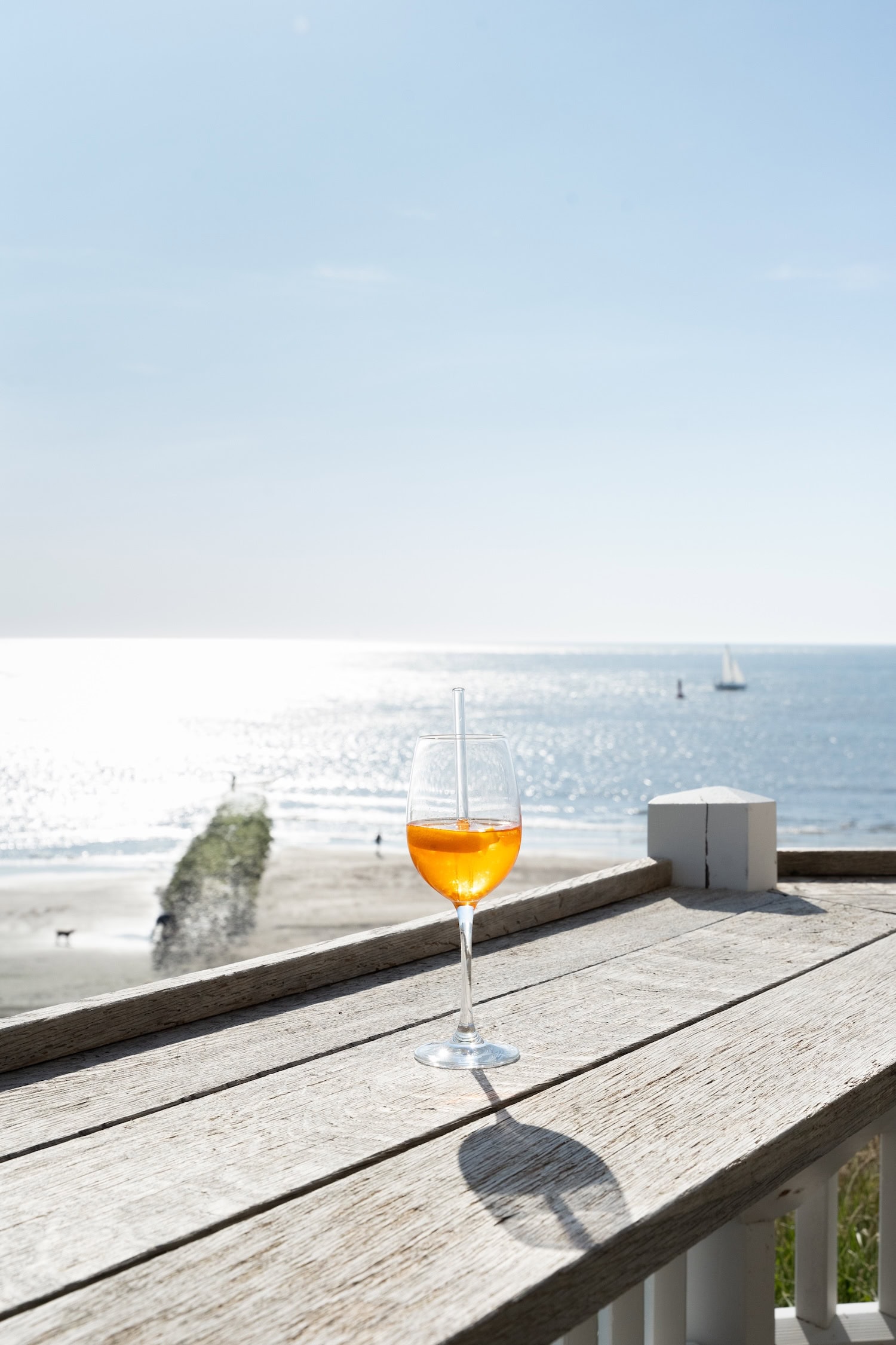 Aperol am Strand
