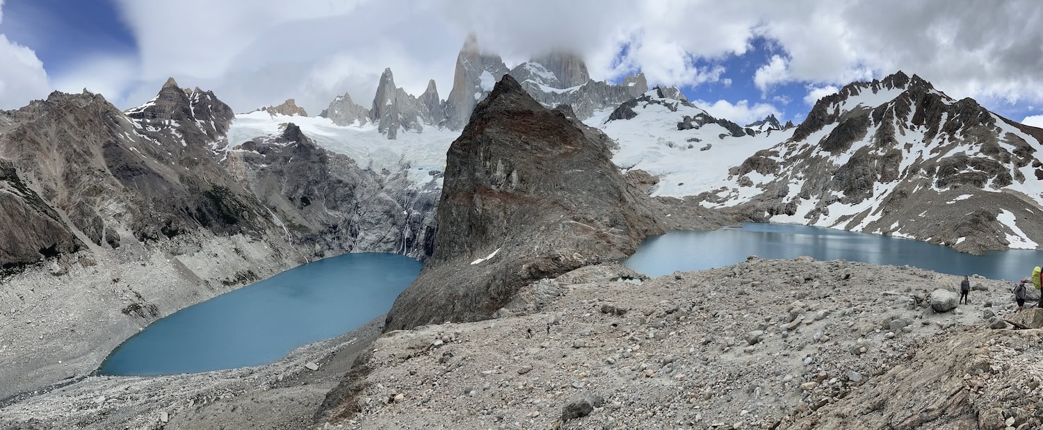 Gletscherseen in Patagonien