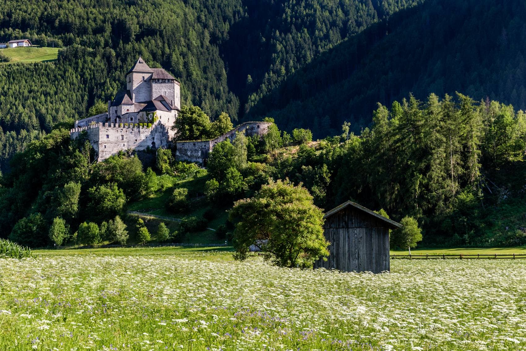 Burg Reifenstein bei Sterzing in Südtirol