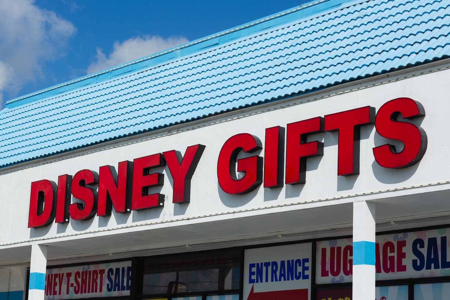 Souvenir-Shop entlang des Highways nähe des Disney Parks in Florida