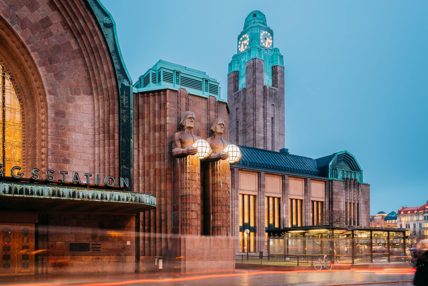 Helsinki Central Station.
