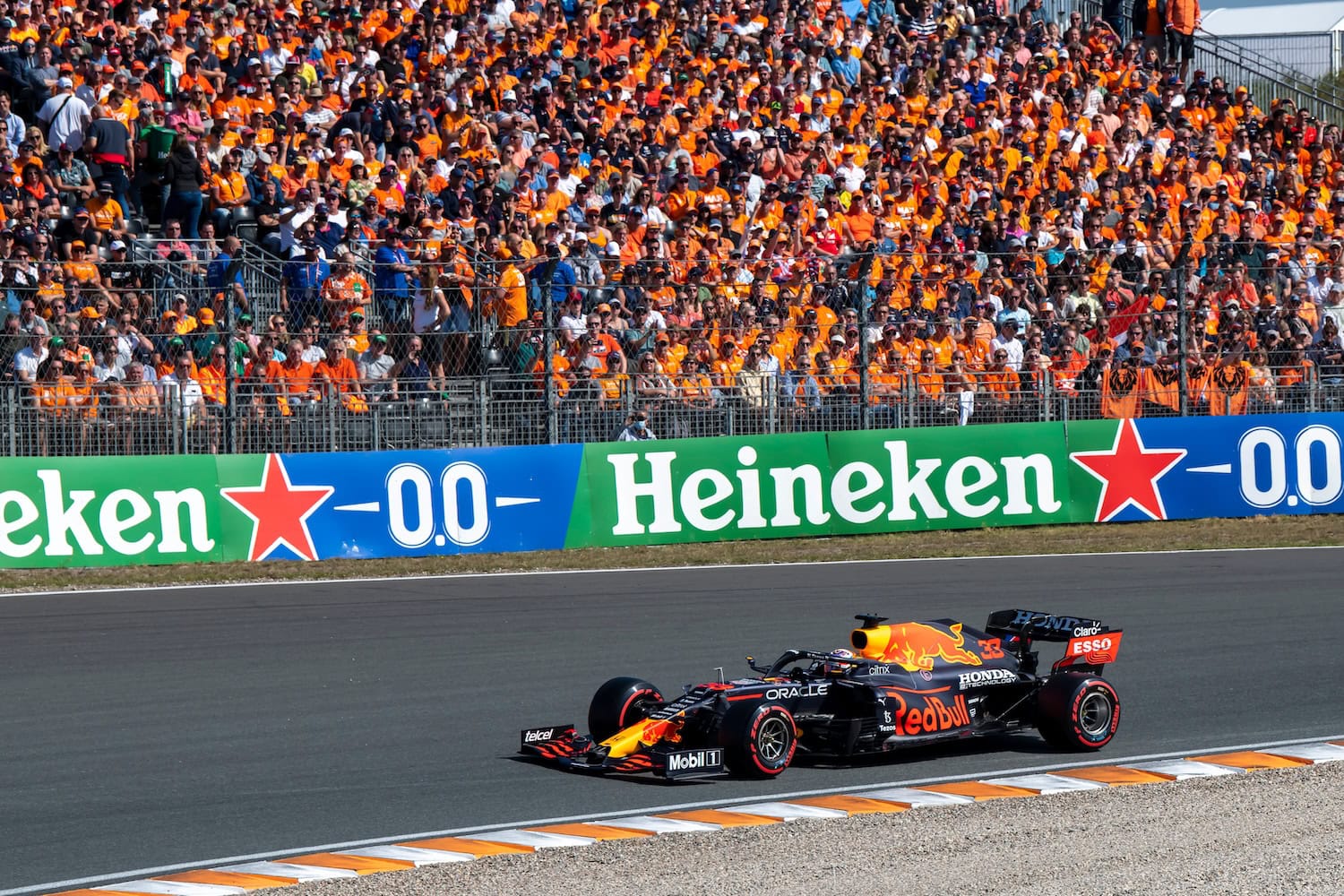 Formel-Eins-Rennen auf dem Zandvoort Circuit in den Niederlanden