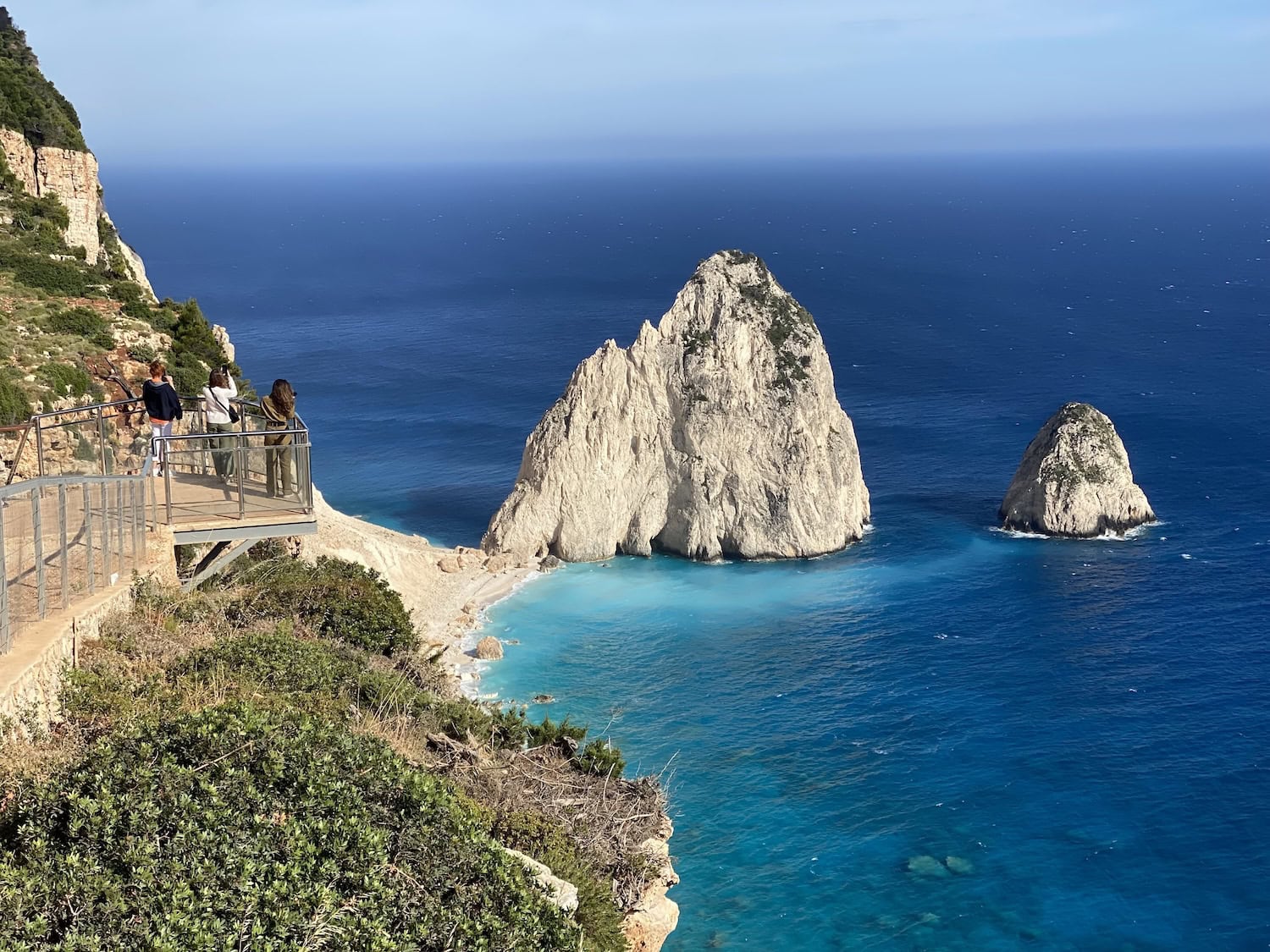 Aussicht am Keri Leuchtturm auf Zakynthos