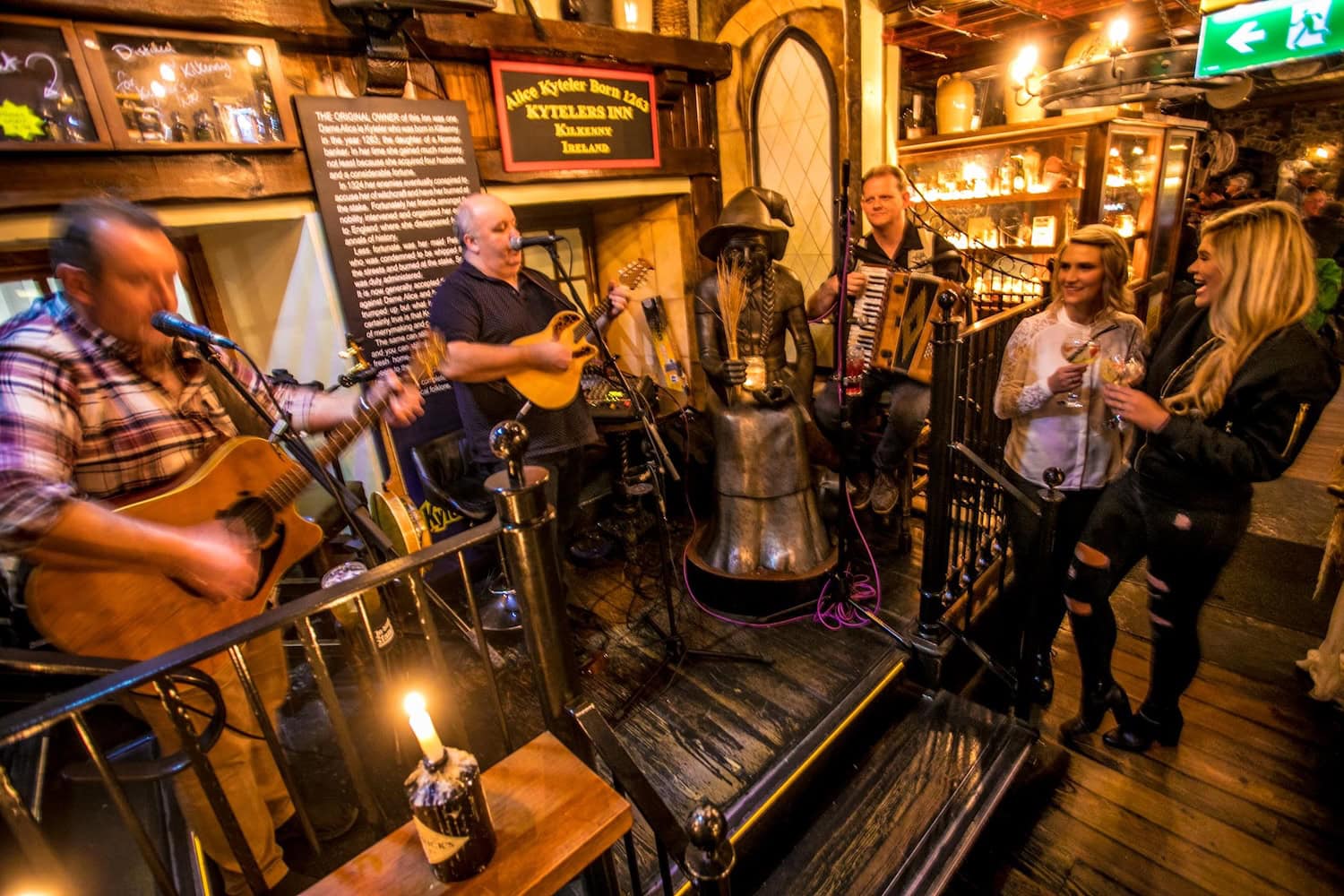 Live-Musik in einem der vielen Pubs in Kilkenny