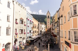 Bummelmeile in der Neustadt in Sterzing