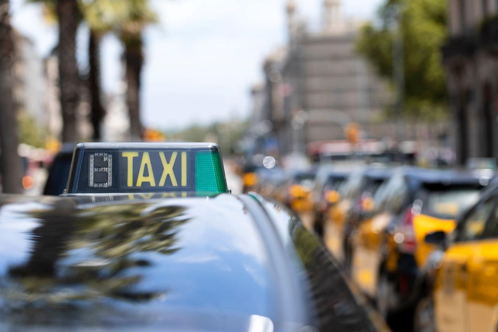 Taxis in Barcelona 