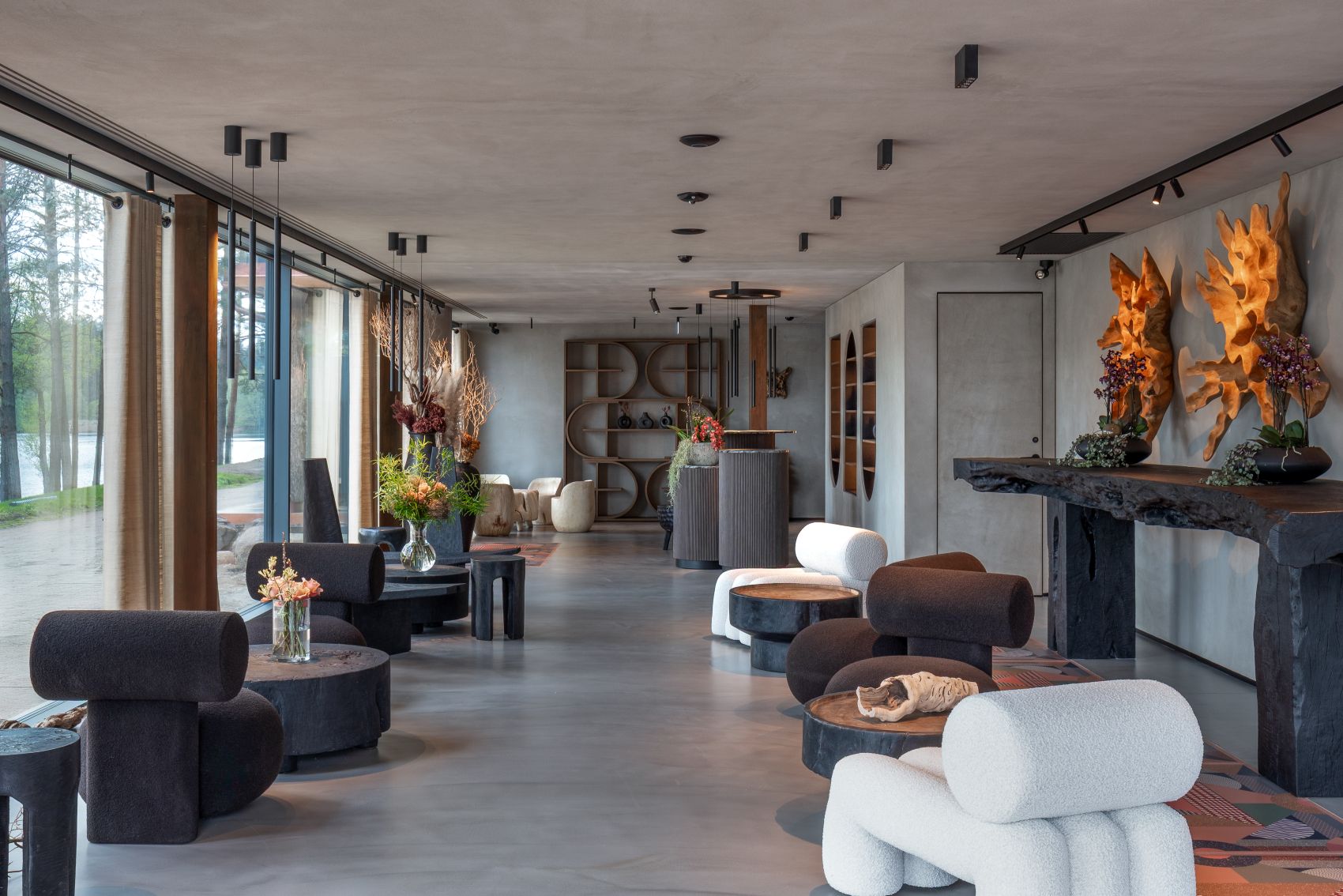 Lobby im Esperanza Lake Resort 
