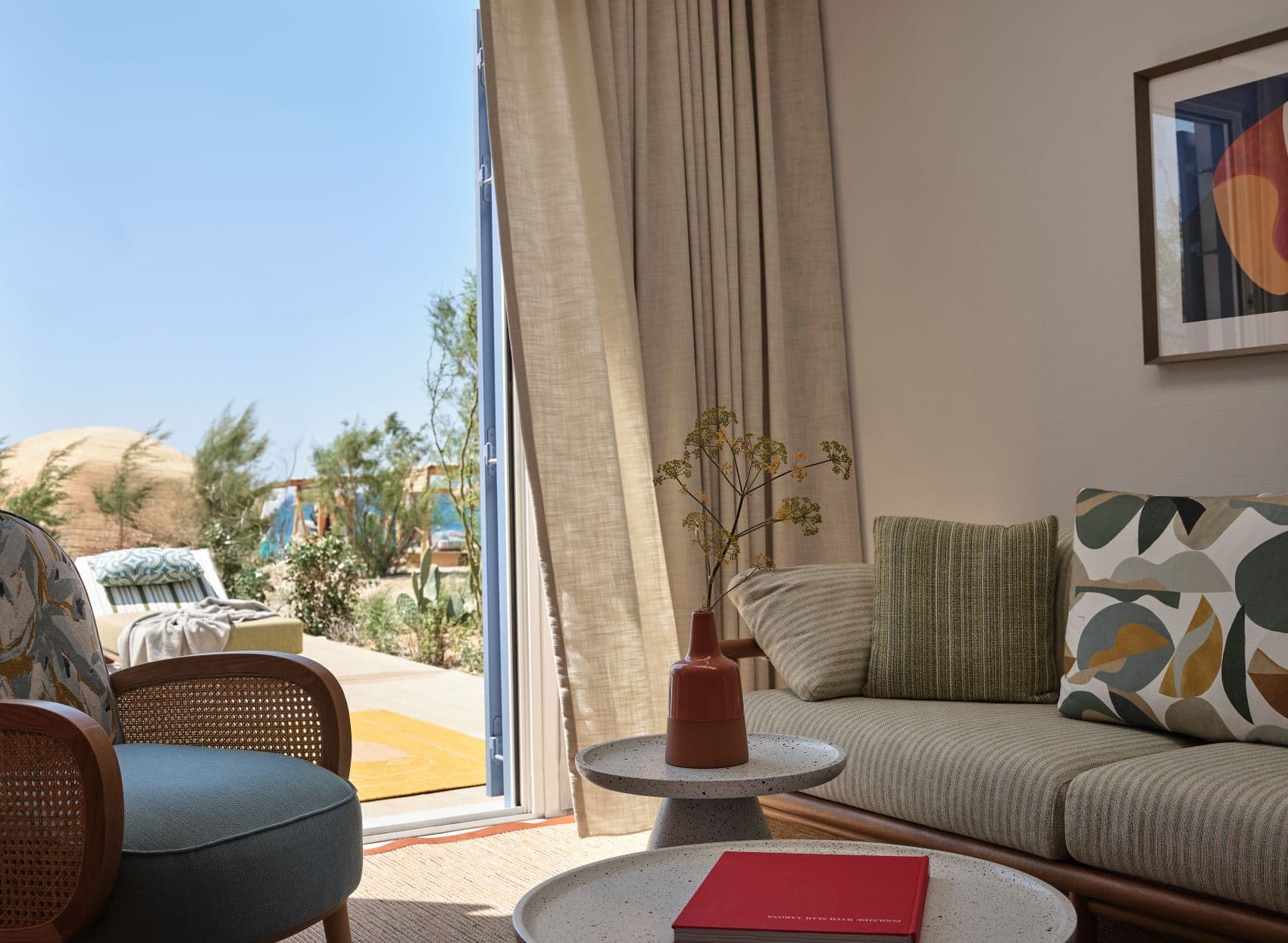 Zimmer im Resort Almiriki auf Mykonos 