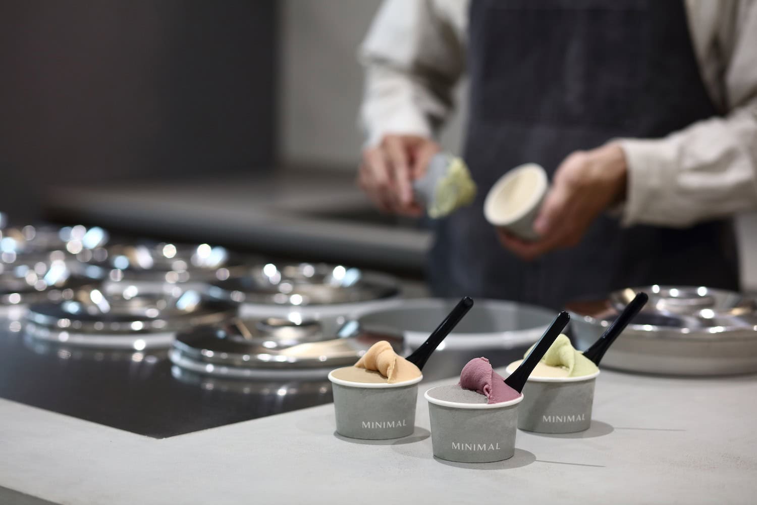 das beste Eis der Welt gibt es in der Eisdiele MINIMAL in Taiwan