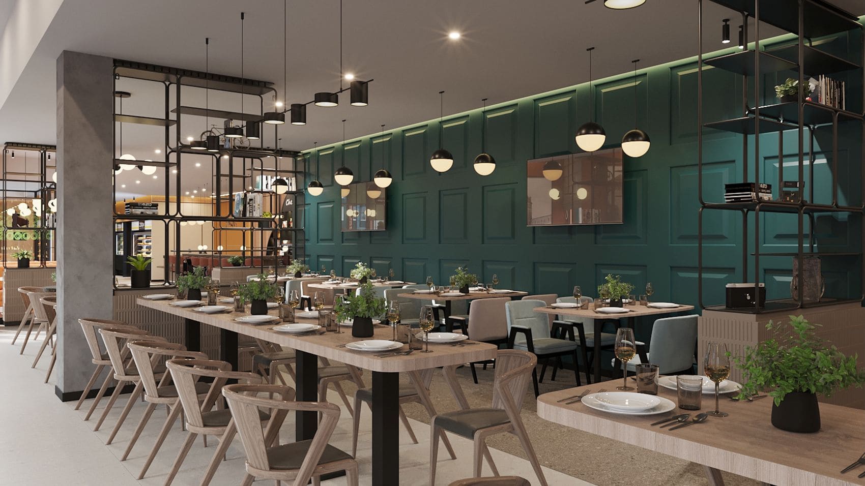 Restaurant im Hyatt Hotel Tallinn 