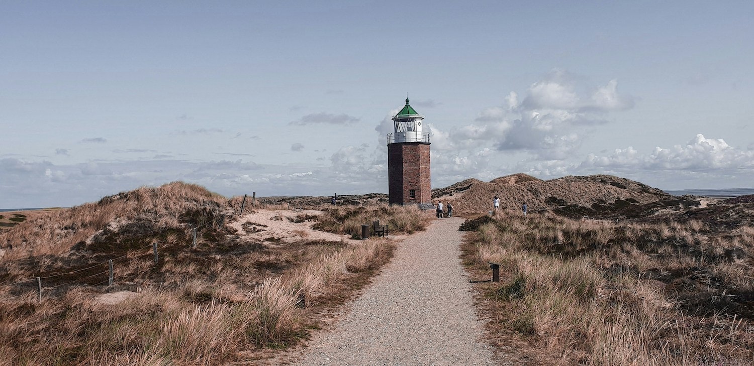 der Leuchtturm in Kampen auf Sylt