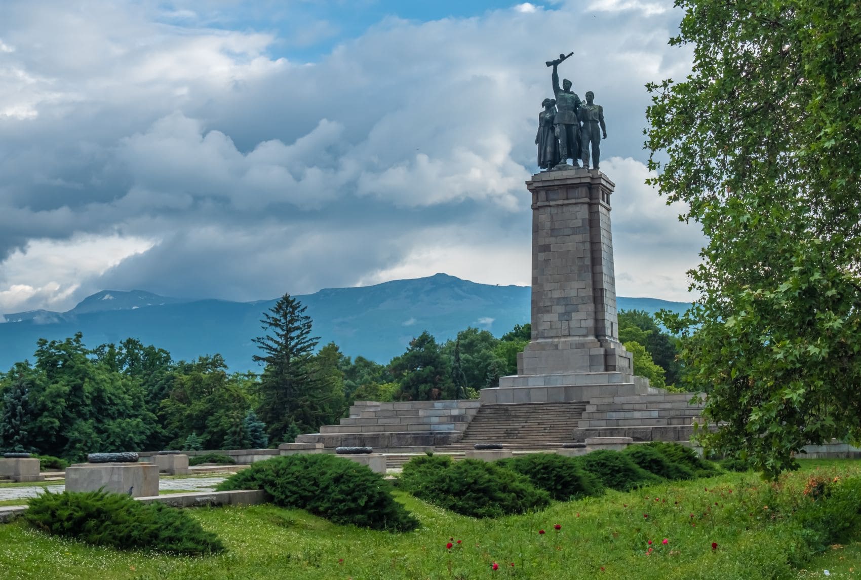 Denkmal im Borisova-Park in Sofia 