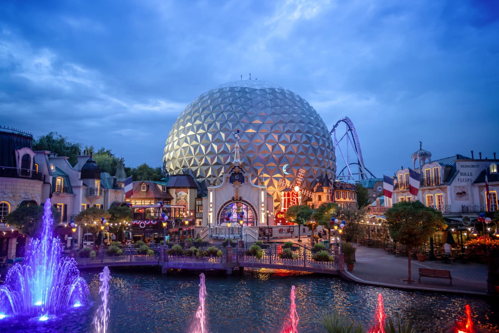 Ganz schön cool der Europa-Park in Rust.