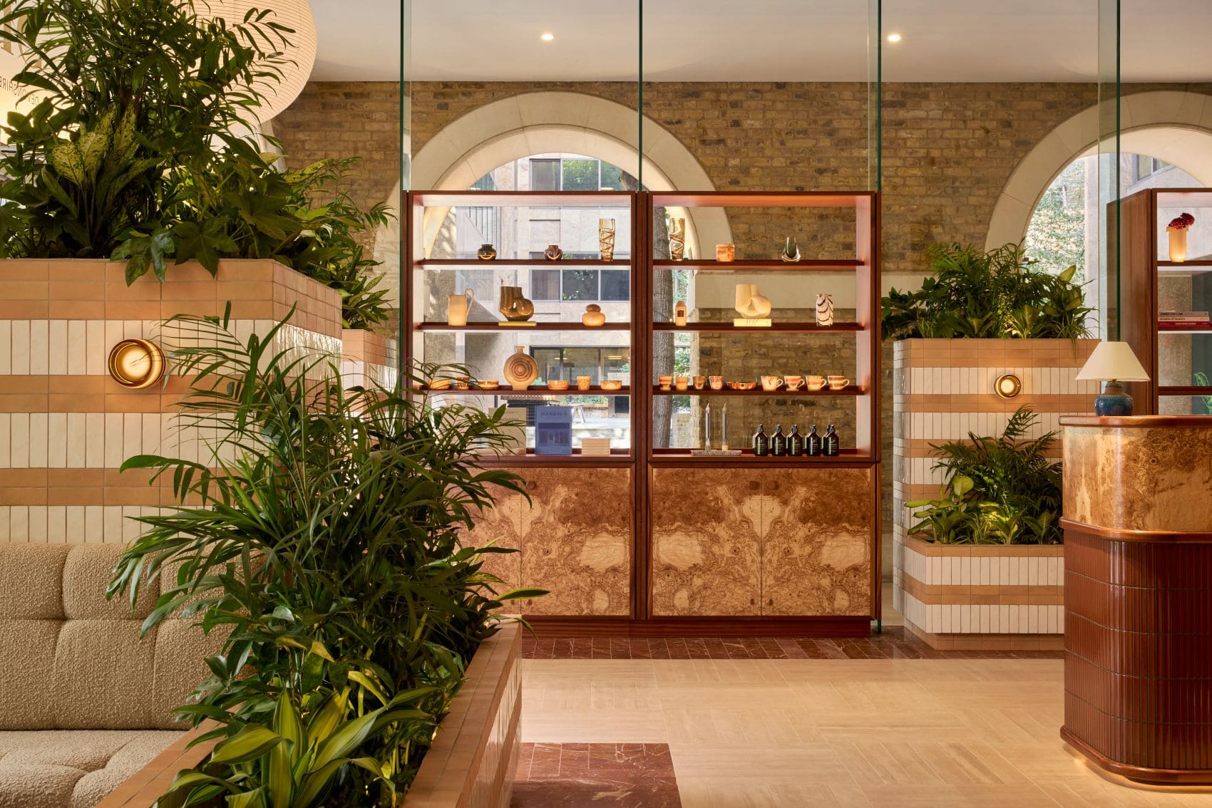 Lobby im Sir Devonshire Square Hotel 