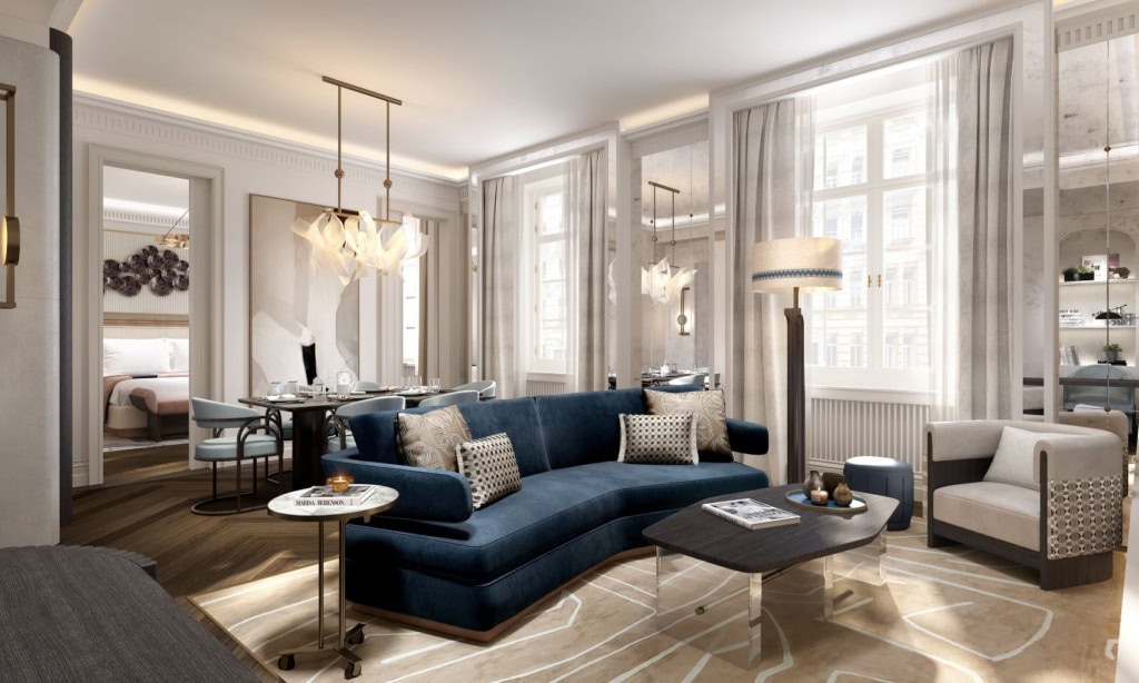 Suite im Mandarin Oriental Wien