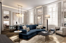 Suite im Mandarin Oriental Wien