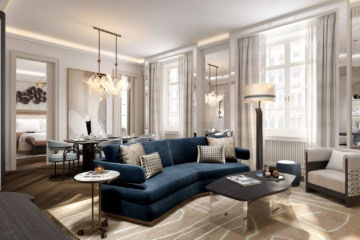 Suite im Mandarin Oriental Wien
